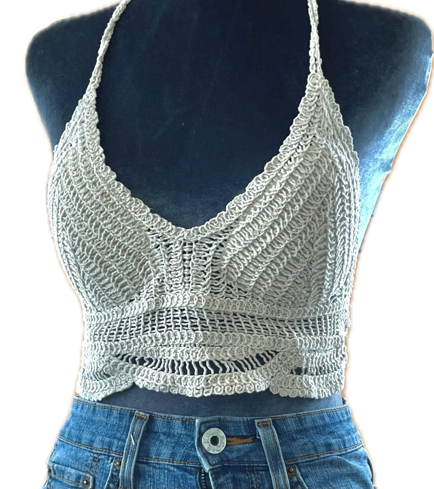 knit bralette